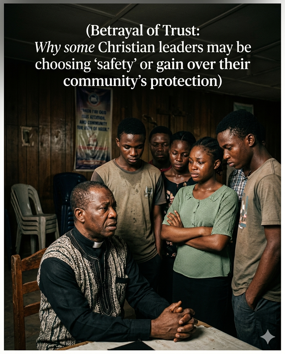 Betrayal of Trust: Why some Christian leaders may be choosing safety or gain over their community's protection