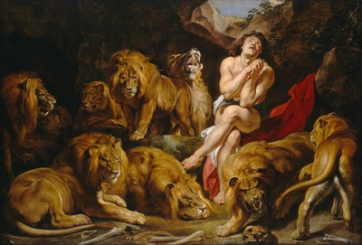 Daniel in the lion's den